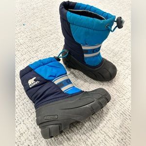 Kids Sorel Snow Boots size T 9 unisex